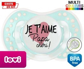 Je t'aime papa chéri style1: Sucette LOVI Dynamic-su7.fr
