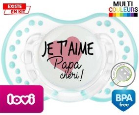 Je t'aime papa chéri style1: Sucette LOVI Dynamic-su7.fr