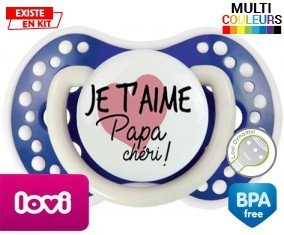 Je t'aime papa chéri style1: Sucette LOVI Dynamic-su7.fr