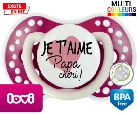 Je t'aime papa chéri style1: Sucette LOVI Dynamic-su7.fr
