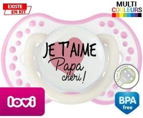 Je t'aime papa chéri style1: Sucette LOVI Dynamic-su7.fr