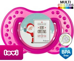 Père noël style2 + prénom: Sucette LOVI Dynamic-su7.fr