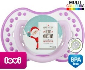 Père noël style2 + prénom: Sucette LOVI Dynamic-su7.fr