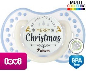 Christmas merry + prénom: Sucette LOVI Dynamic-su7.fr