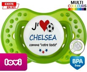 J'aime chelsea + prénom: Sucette LOVI Dynamic-su7.fr