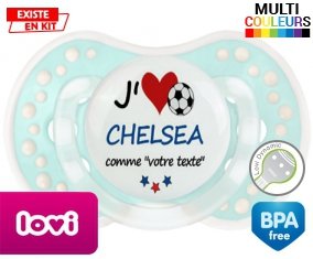 J'aime chelsea + prénom: Sucette LOVI Dynamic-su7.fr