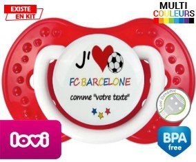 J'aime fc barcelone + prénom: Sucette LOVI Dynamic-su7.fr