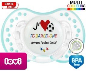 J'aime fc barcelone + prénom: Sucette LOVI Dynamic-su7.fr