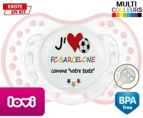 J'aime fc barcelone + prénom: Sucette LOVI Dynamic-su7.fr