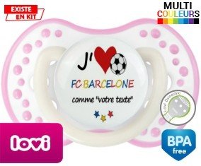 J'aime fc barcelone + prénom: Sucette LOVI Dynamic-su7.fr