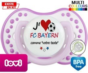 J'aime fc bayern + prénom: Sucette LOVI Dynamic-su7.fr