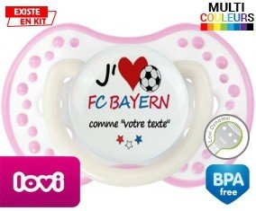 J'aime fc bayern + prénom: Sucette LOVI Dynamic-su7.fr