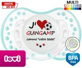 J'aime guingamp + prénom: Sucette LOVI Dynamic-su7.fr
