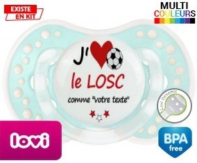 J'aime le losc + prénom: Sucette LOVI Dynamic-su7.fr