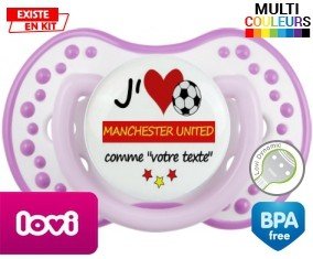 J'aime manchester united + prénom: Sucette LOVI Dynamic-su7.fr