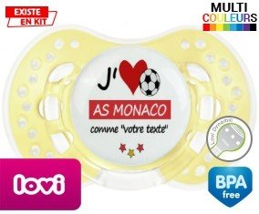 J'aime as monaco + prénom: Sucette LOVI Dynamic-su7.fr