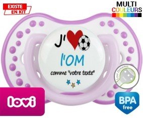 J'aime l'om + prénom: Sucette LOVI Dynamic-su7.fr