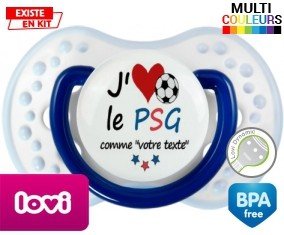 J'aime le psg + prénom: Sucette LOVI Dynamic-su7.fr