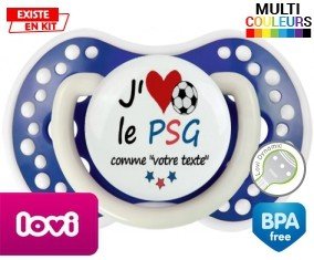 J'aime le psg + prénom: Sucette LOVI Dynamic-su7.fr