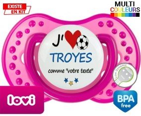 J'aime troyes + prénom: Sucette LOVI Dynamic-su7.fr
