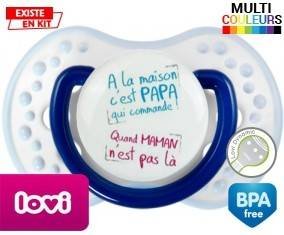 A la maison c'est papa qui commande (quand maman n'est pas là):