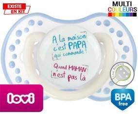 A la maison c'est papa qui commande (quand maman n'est pas là):