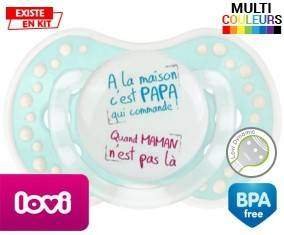 A la maison c'est papa qui commande (quand maman n'est pas là):