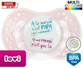A la maison c'est papa qui commande (quand maman n'est pas là):