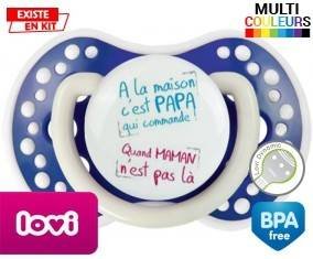 A la maison c'est papa qui commande (quand maman n'est pas là):