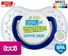 Je suis beau et costaud comme papa style1: Sucette LOVI Dynamic-su7.fr