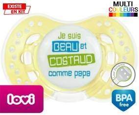 Je suis beau et costaud comme papa style1: Sucette LOVI Dynamic-su7.fr