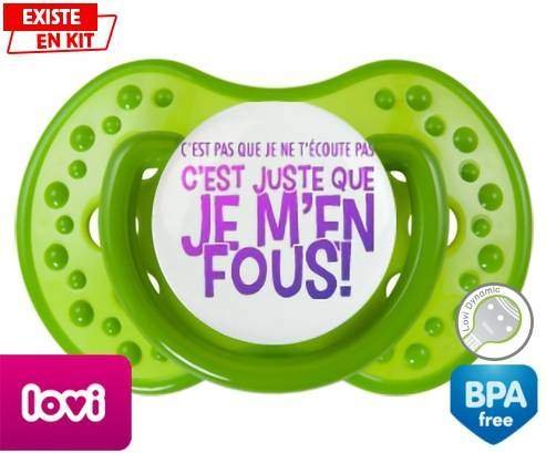 C'est pas que je t’écoute pas style1: Sucette LOVI Dynamic-su7.fr