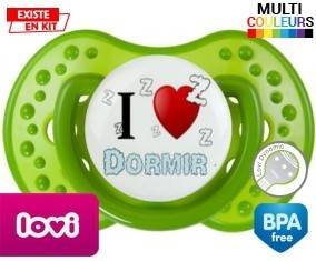 I love dormir : Sucette LOVI Dynamic personnalisée