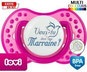 Veux-tu être ma marraine? Style3: Sucette LOVI Dynamic-su7.fr