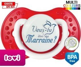 Veux-tu être ma marraine? Style3: Sucette LOVI Dynamic-su7.fr