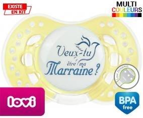 Veux-tu être ma marraine? Style3: Sucette LOVI Dynamic-su7.fr