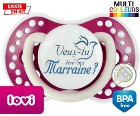 Veux-tu être ma marraine? Style3: Sucette LOVI Dynamic-su7.fr