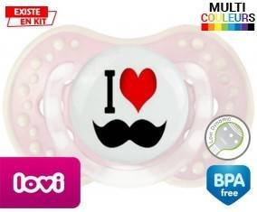 I love moustache style1: Sucette LOVI Dynamic-su7.fr
