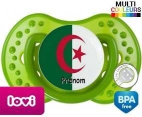 Drapeau algérie + prénom: Sucette LOVI Dynamic-su7.fr