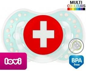 Drapeau suisse: Sucette LOVI Dynamic-su7.fr