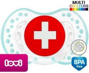 Drapeau suisse: Sucette LOVI Dynamic-su7.fr