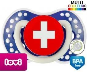 Drapeau suisse: Sucette LOVI Dynamic-su7.fr