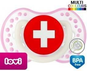 Drapeau suisse: Sucette LOVI Dynamic-su7.fr