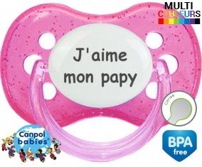 J'aime mon papy: Sucette Cerise-su7.fr