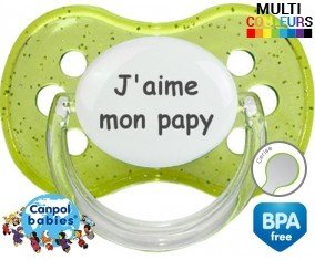 J'aime mon papy: Sucette Cerise-su7.fr