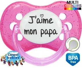 J'aime mon papa (visuel): Sucette Cerise-su7.fr