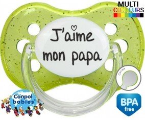 J'aime mon papa (visuel): Sucette Cerise-su7.fr