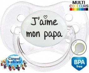 J'aime mon papa (visuel): Sucette Cerise-su7.fr
