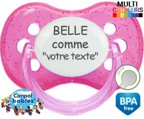 Belle comme... + prénom: Sucette Cerise-su7.fr