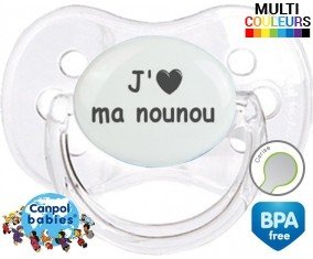 Coeur j'aime ma nounou: Sucette Cerise-su7.fr